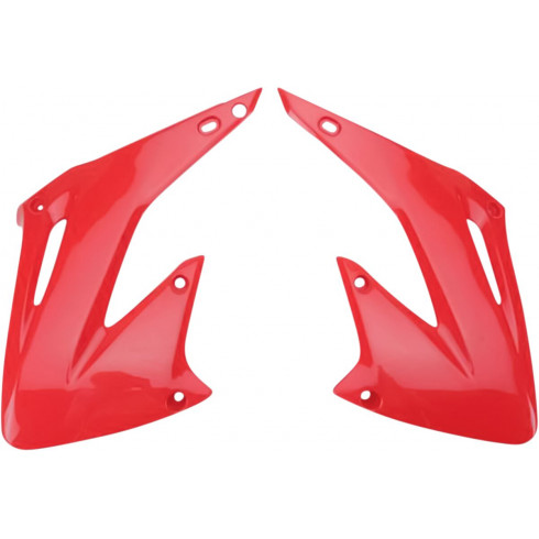 Капаци на радиатора HONDA CR125/250 CRF-RED UFO PLAST HO03689#070 Капаци на радиатора HONDA CR125/250 CRF-RED UFO PLAST HO03689#070