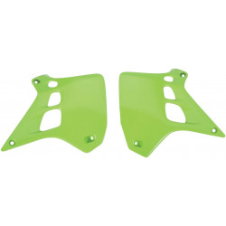 Капаци за радиатор KAWASAKI KX250 KX-GREEN UFO PLAST KA02729#026 Капаци за радиатор KAWASAKI KX250 KX-GREEN UFO PLAST KA02729#026