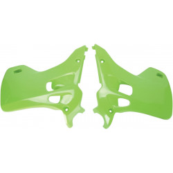 Капаци на радиатора KAWASAKI KX125/250 KX-GREEN UFO PLAST KA02744#026