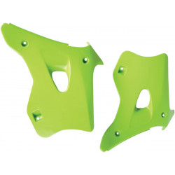 Капаци на радиатора KAWASAKI KX125/250 KX-GREEN UFO PLAST KA02768#026