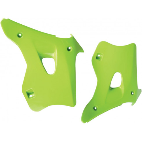 Капаци на радиатора KAWASAKI KX125/250 KX-GREEN UFO PLAST KA02768#026 Капаци на радиатора KAWASAKI KX125/250 KX-GREEN UFO PLAST KA02768#026