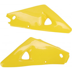 Горни капаци на радиатора HUSQVARNA 125/250/360 жълти UFO PLAST HU03303#103