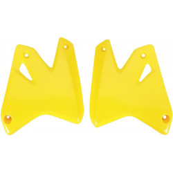Капаци за радиатор SUZUKI DRZ400E жълти UFO PLAST SU03978#101