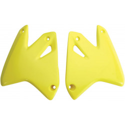 Предпазители за радиатор SUZUKI DRZ400E RM-жълт UFO PLAST SU03978#102