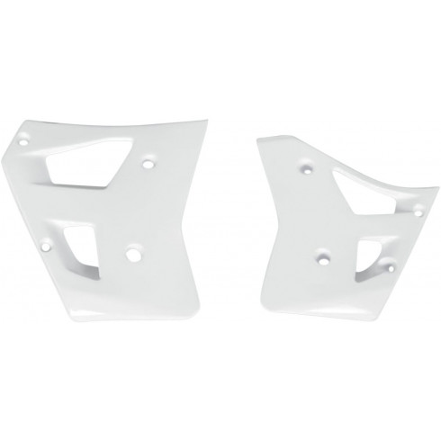 Капаци на радиатора YAMAHA YZ250 бели UFO PLAST YA02823#046 Капаци на радиатора YAMAHA YZ250 бели UFO PLAST YA02823#046