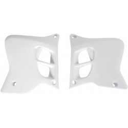 Капаци на радиатора YAMAHA YZ125/250 бели UFO PLAST YA02856#046 Капаци на радиатора YAMAHA YZ125/250 бели UFO PLAST YA02856#046