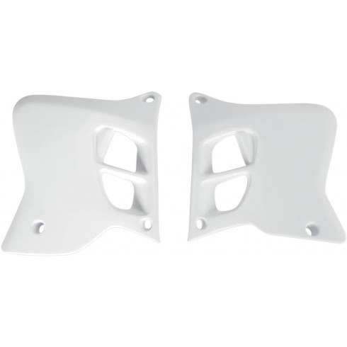 Капаци на радиатора YAMAHA YZ125/250 бели UFO PLAST YA02856#046 Капаци на радиатора YAMAHA YZ125/250 бели UFO PLAST YA02856#046