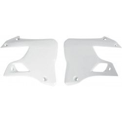 Капаци на радиатора YAMAHA YZ125/250 бели UFO PLAST YA02898#046 Капаци на радиатора YAMAHA YZ125/250 бели UFO PLAST YA02898#046