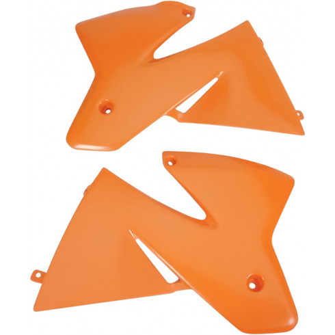Предпазители за радиатор KTM (98-00) оранжеви UFO PLAST KT03040#127 Предпазители за радиатор KTM (98-00) оранжеви UFO PLAST KT03040#127