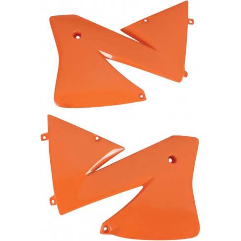 Капаци на радиатора KTM 2/4-STROKE (01-02) оранжеви UFO PLAST KT03066#127 Капаци на радиатора KTM 2/4-STROKE (01-02) оранжеви UFO PLAST KT03066#127