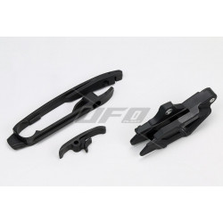 Комплект водач и плъзгач за верига HUSQVARNA TC/TE/FE/FC черен UFO PLAST KT04030@001