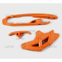 Комплект водач и плъзгач за верига KTM SX/SX-F оранжев UFO PLAST KT04067@127 Комплект водач и плъзгач за верига KTM SX/SX-F оранжев UFO PLAST KT04067@127