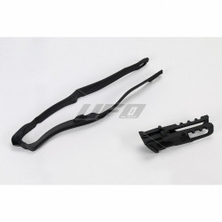 Комплект водач и плъзгач за верига HONDA CRF черен UFO PLAST HO04665#001