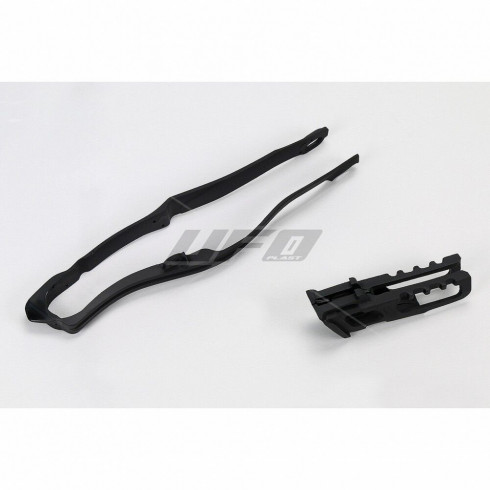 Комплект водач и плъзгач за верига HONDA CRF черен UFO PLAST HO04665#001 Комплект водач и плъзгач за верига HONDA CRF черен UFO PLAST HO04665#001