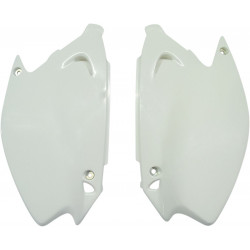 Странични панели KAWASAKI KX125/250 бели UFO PLAST KA03739#047 Странични панели KAWASAKI KX125/250 бели UFO PLAST KA03739#047