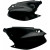 Странични панели KAWASAKI KX125/250 черни UFO PLAST KA03739#001 thumb