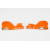 Предпазители за ръце KTM 125/200/250/300/380/400/500 (99-00) оранжеви UFO PLAST KT03061@127 thumb