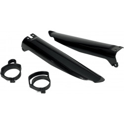 Протектори за плъзгачи на вилка KAWASAKI KX125/250/500 черни UFO PLAST KA03704#001