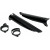 Протектори за плъзгачи на вилка KAWASAKI KX125/250/500 черни UFO PLAST KA03704#001 thumb
