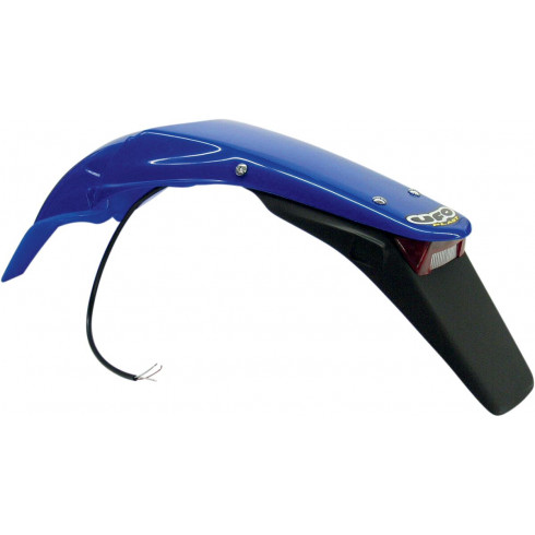 Ендуро заден калник със стоп-светлина YAMAHA WR250/450F REFELX-BLUE UFO PLAST YA03868#089 Ендуро заден калник със стоп-светлина YAMAHA WR250/450F REFELX-BLUE UFO PLAST YA03868#089