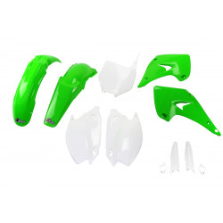 Комплект каросерия KAWASAKI KX125/250 OEM-COLOR UFO PLAST KAKIT201F@999 Комплект каросерия KAWASAKI KX125/250 OEM-COLOR UFO PLAST KAKIT201F@999