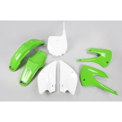 Комплект за пълно рестилизиране на каросерията KAWASAKI KX85 OEM-цвят UFO PLAST KAKIT207K@999