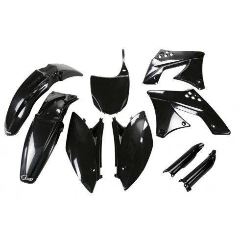 Комплект каросерия KAWASAKI KXF250 черен UFO PLAST KAKIT212F@001 Комплект каросерия KAWASAKI KXF250 черен UFO PLAST KAKIT212F@001
