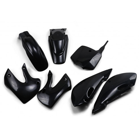Комплект за тяло KAWASAKI KLX110 черен UFO PLAST KA37002@001 Комплект за тяло KAWASAKI KLX110 черен UFO PLAST KA37002@001