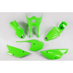Комплект каросерия KAWASAKI KLX110 KX-GREEN UFO PLAST KA37003@026