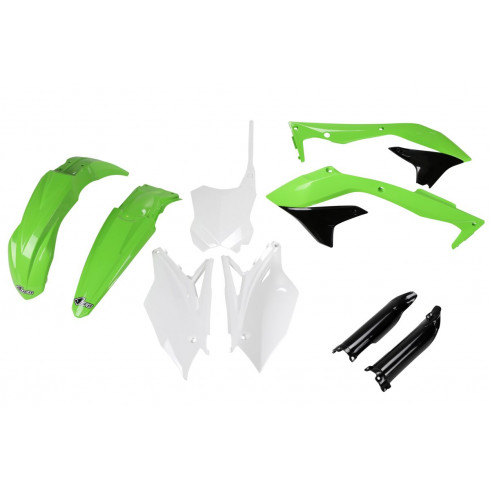 Комплект каросерия KAWASAKI KXF450 OEM-COLOR UFO PLAST KAKIT223F@999 Комплект каросерия KAWASAKI KXF450 OEM-COLOR UFO PLAST KAKIT223F@999