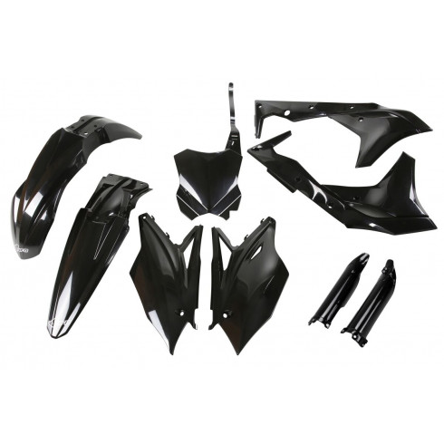 Комплект каросерия KAWASAKI KXF250 черен UFO PLAST KAKIT224F@001 Комплект каросерия KAWASAKI KXF250 черен UFO PLAST KAKIT224F@001