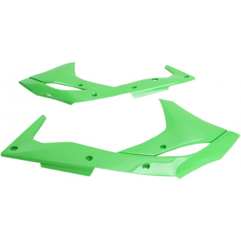 Капаци за радиатор KAWASAKI KXF250 KX-GREEN UFO PLAST KA04747#026 Капаци за радиатор KAWASAKI KXF250 KX-GREEN UFO PLAST KA04747#026