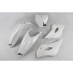 Комплект каросерия HUSQVARNA TC85 бял UFO PLAST HUKIT619@999 Комплект каросерия HUSQVARNA TC85 бял UFO PLAST HUKIT619@999