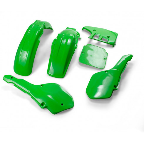 Комплект за каросерия KAWASAKI green UFO PLAST KAKIT199@026 Комплект за каросерия KAWASAKI green UFO PLAST KAKIT199@026