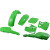 Комплект за каросерия KAWASAKI green UFO PLAST KAKIT191@026 thumb