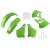 Комплект обтекатели KAWASAKI OEM UFO PLAST KAKIT188F@999 Комплект обтекатели KAWASAKI OEM UFO PLAST KAKIT188F@999 thumb