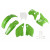 Комплект обтекатели KAWASAKI OEM UFO PLAST KAKIT195F@999 Комплект обтекатели KAWASAKI OEM UFO PLAST KAKIT195F@999 thumb