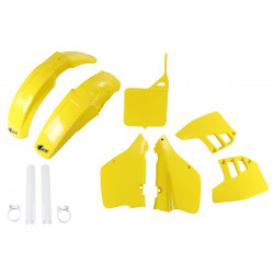 Комплект обтекатели SUZUKI жълт UFO PLAST SUKIT398F@999 Комплект обтекатели SUZUKI жълт UFO PLAST SUKIT398F@999