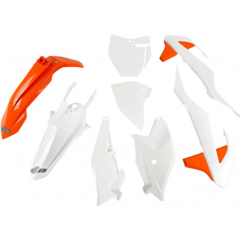 Комплект за тяло KTM85 18-24 OEM020 UFO PLAST KTKIT519@999W Комплект за тяло KTM85 18-24 OEM020 UFO PLAST KTKIT519@999W