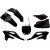 Комплект обтекатели YZ85 22- BLK UFO PLAST YAKIT325@001 Комплект обтекатели YZ85 22- BLK UFO PLAST YAKIT325@001 thumb