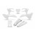 Комплект обтекатели GGAS MC 2024 WH UFO PLAST GGKIT704F@041 Комплект обтекатели GGAS MC 2024 WH UFO PLAST GGKIT704F@041 thumb