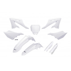 Комплект за тяло YZ125/250 22-25 YZF front style WH UFO PLAST YAKIT335F@046 Комплект за тяло YZ125/250 22-25 YZF front style WH UFO PLAST YAKIT335F@046