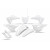 Комплект за цялостно обличане CRF250 22-24/450 21-24 restyle 025 WH UFO PLAST HOKIT128F@041 thumb