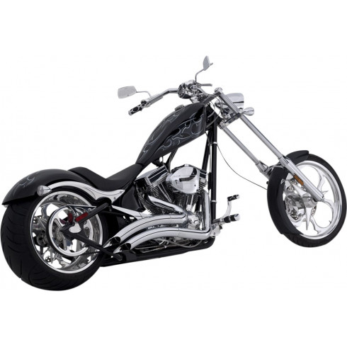 Изпускателна система big radius 2-into-2 chrome VANCE & HINES 26037 Изпускателна система big radius 2-into-2 chrome VANCE & HINES 26037