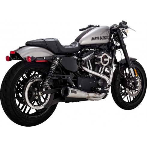 Изпускателна система от матирана неръждаема стомана 2-1 upsweep 04-13 XL VANCE & HINES 27637 Изпускателна система от матирана неръждаема стомана 2-1 upsweep 04-13 XL VANCE & HINES 27637