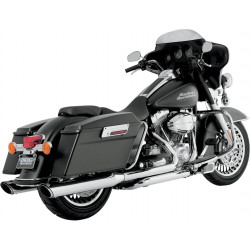 Глушител twin slash round chrome VANCE & HINES 16763