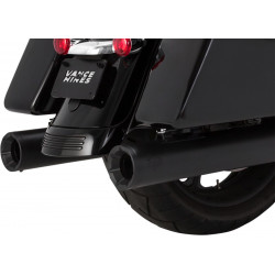 Гърне slip-on ELIMINATOR 400 черно с черни крайни капачки VANCE & HINES 46714