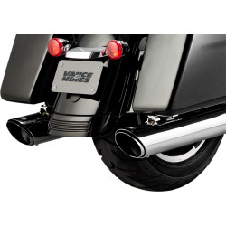 Гърне slip-on twin slash round chrome VANCE & HINES 16672