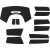 Постелка YAM 760/800/1200 GP WSM PERFORMACE PARTS 012-209BLK thumb
