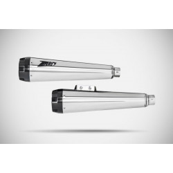 Конични slip-ons заглушител HD-SOFTAIL M8 полиран E4/E5 ZARD ZHD008S10SAO-P Конични slip-ons заглушител HD-SOFTAIL M8 полиран E4/E5 ZARD ZHD008S10SAO-P